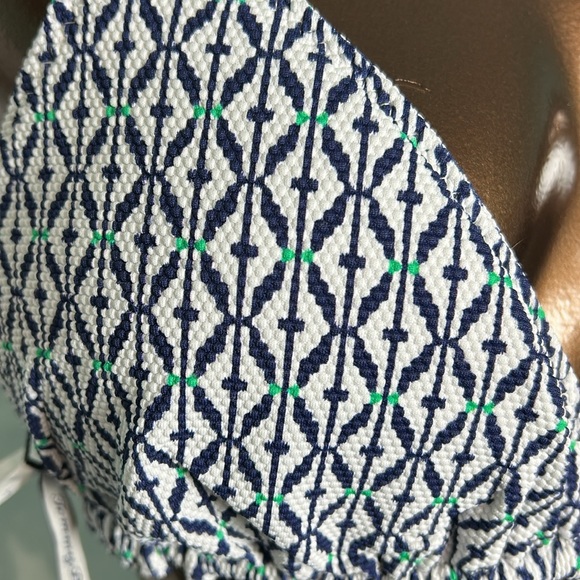 Tommy  Bahama Island Cays Ikat reversible triangle Bikini Top - Small - New - Picture 7 of 8